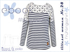 Ebook / Schnittmuster lillesol women No.28 Frühlingsshirt *mit Video-Nähanleitung*