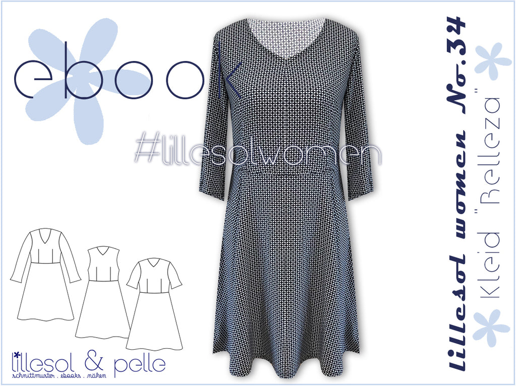 lillesol ebook set basics No.59 und women No.34 * mit Video-Nähanleitung *