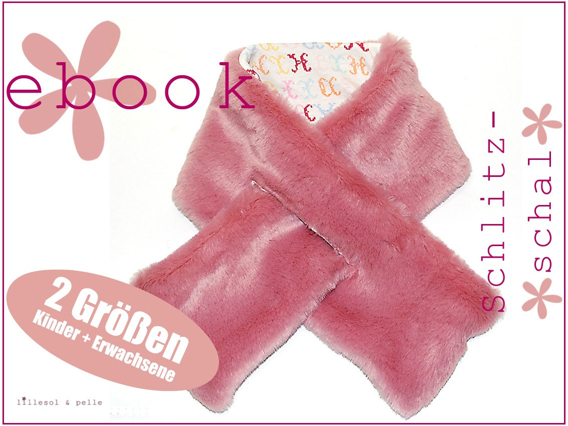 Ebook / Schnittmuster Schlitzschal