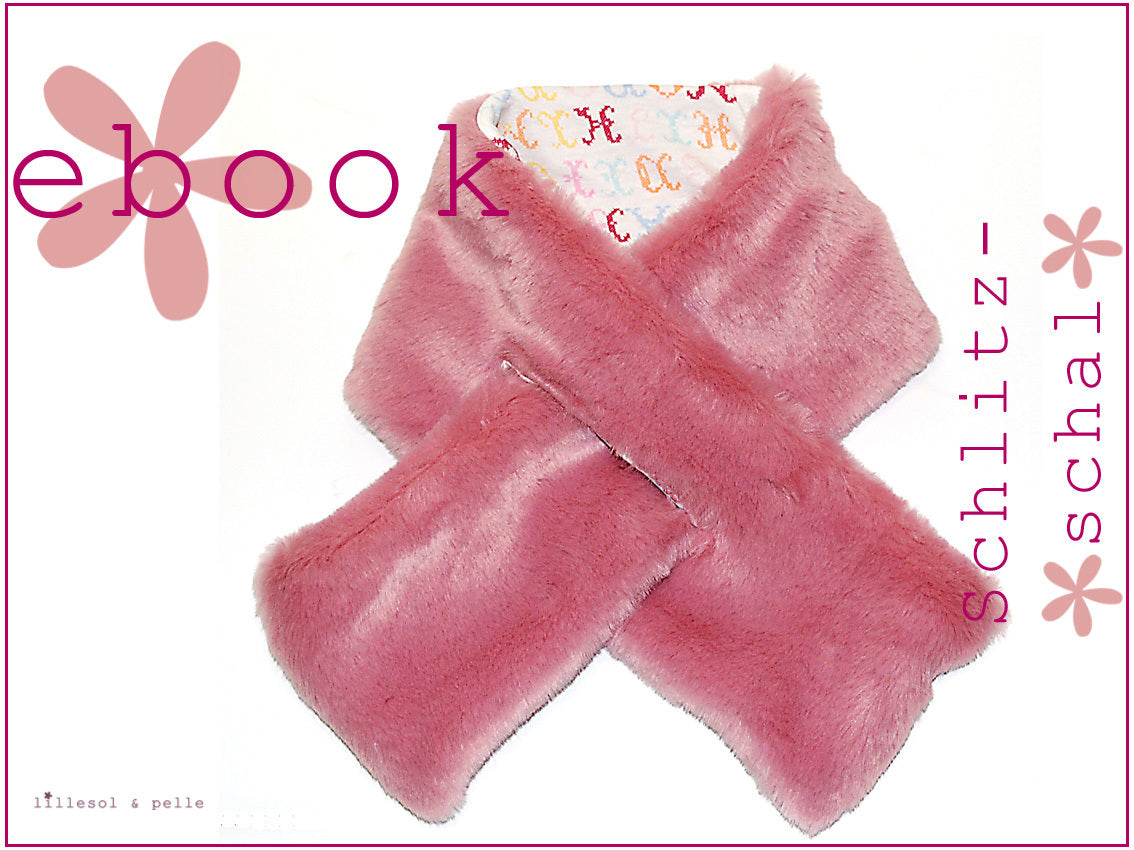 Ebook / Schnittmuster Schlitzschal