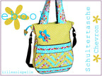 Ebook / Schnittmuster Schultertasche Chevron