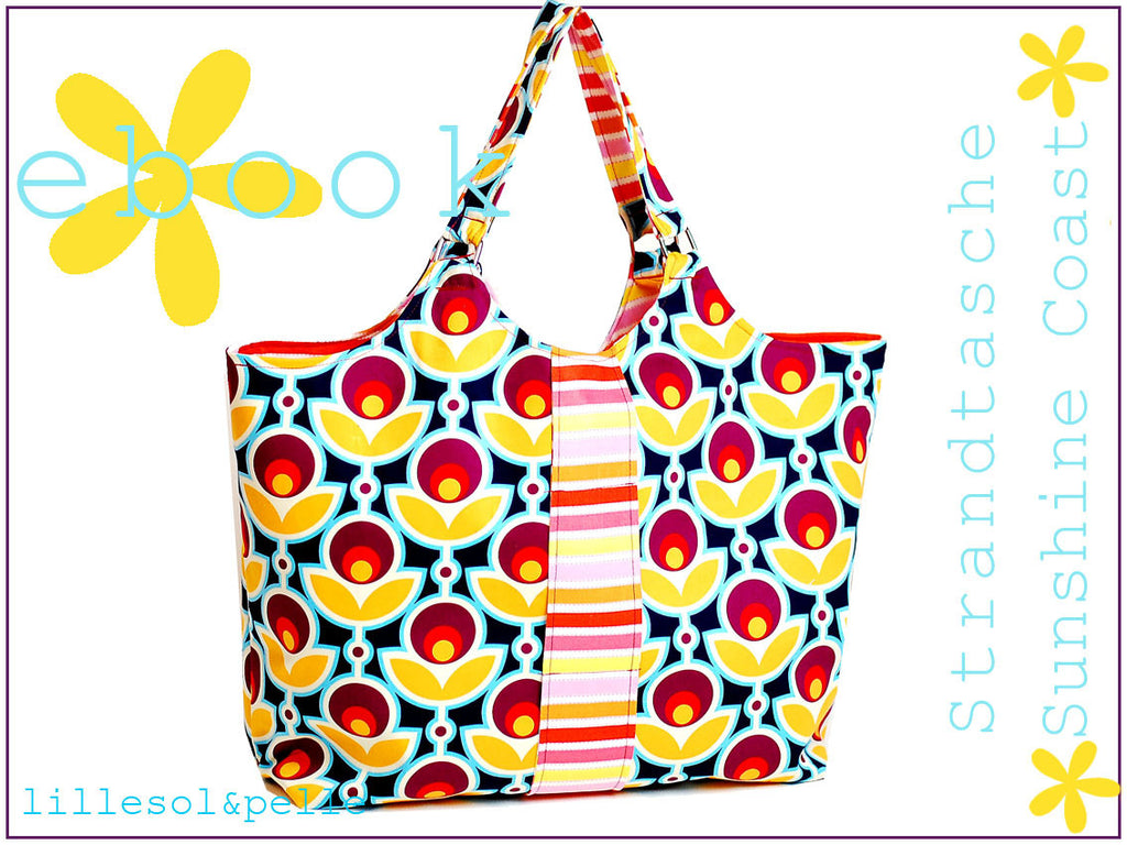 Ebook / Schnittmuster Strandtasche Sunshine Coast