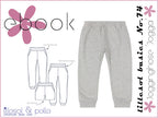 Ebook / Schnittmuster lillesol basics No.74 Jogginghose "Jogga" mit A0 + mit Video-Nähanleitung*✂✂✂