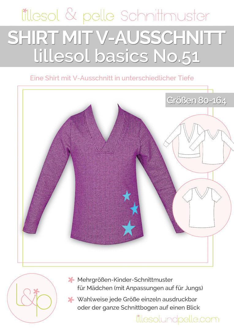 lillesol ebook set basics No.51 und women No.24 * mit Video-Nähanleitung *