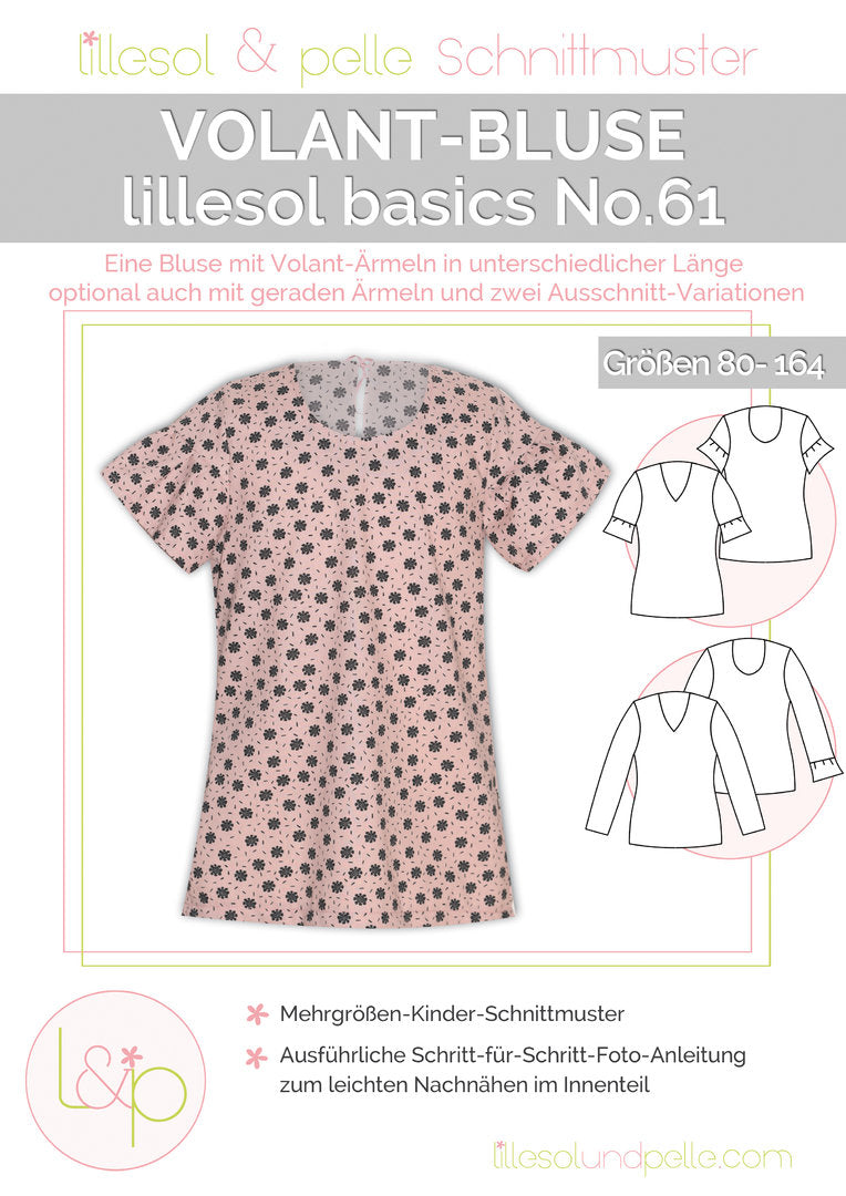 lillesol ebook set basics No.61 und women No.35 * mit Video-Nähanleitung *
