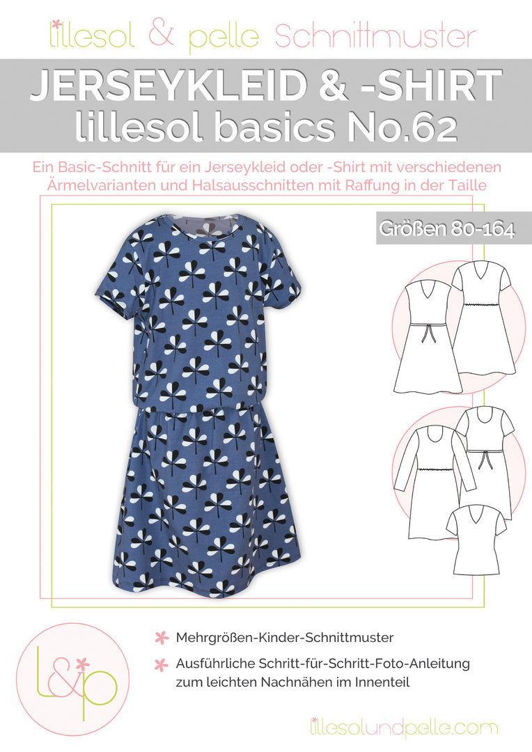 lillesol ebook set basics No.62 und women No. 36 * mit Video-Nähanleitung *