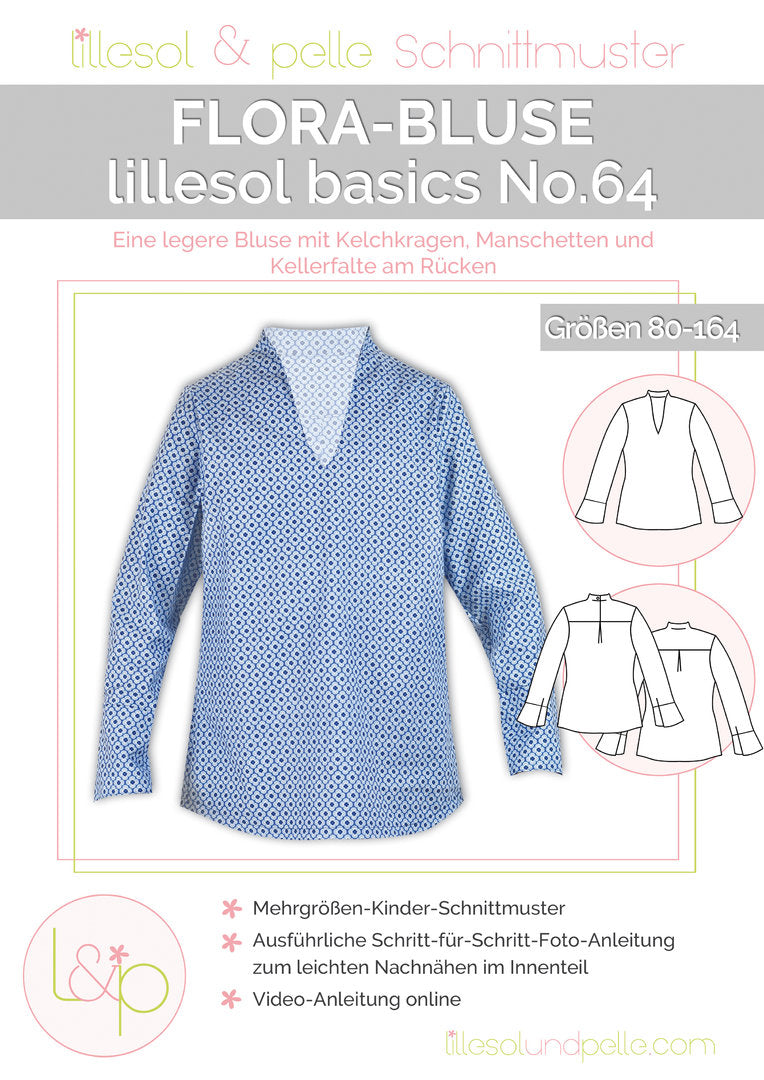 lillesol ebook set basics No.64 und women No.38 * mit Video-Nähanleitung *