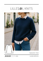 Ebook / Strickanleitung lillesol knits No.1 Raglanpullover "Mjuka"