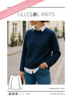 Ebook / Strickanleitung lillesol knits No.1 Raglanpullover "Mjuka"
