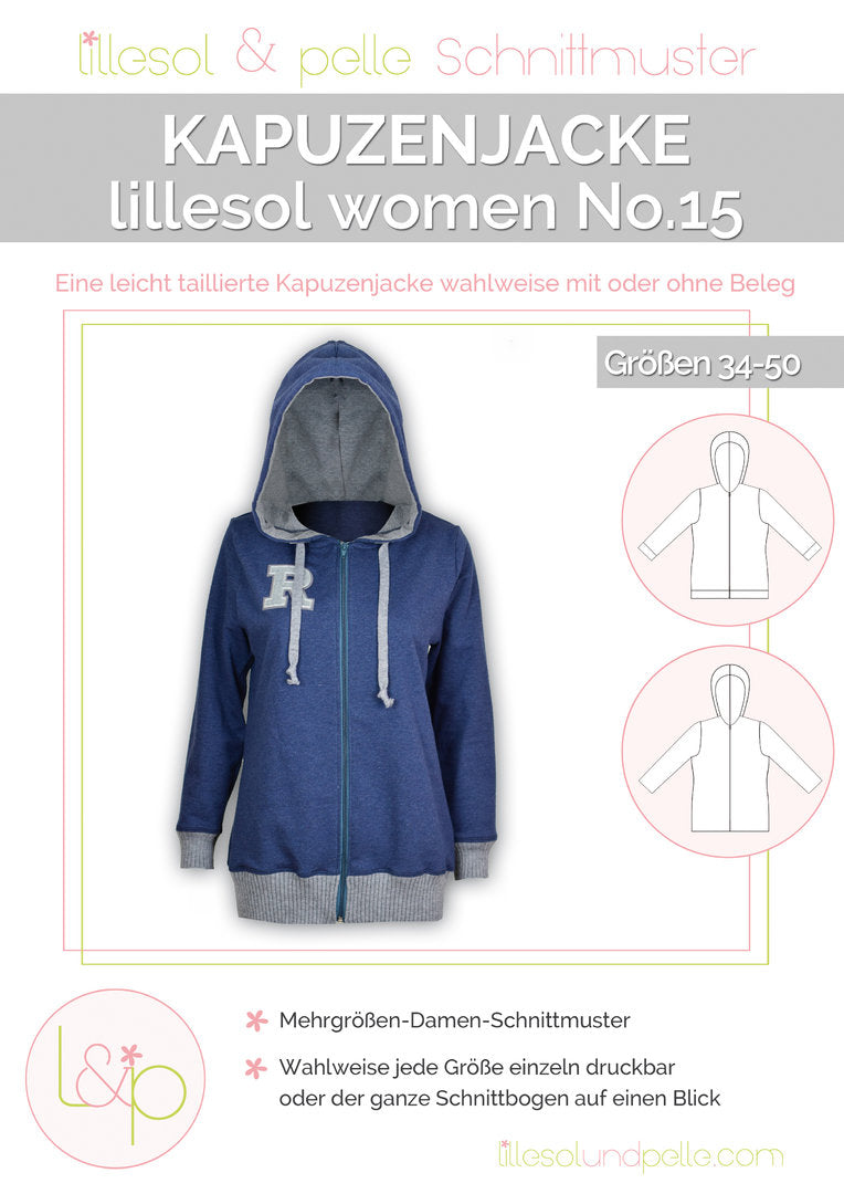 lillesol ebook set basic No.5 und women No.15 * mit Video-Nähanleitung *