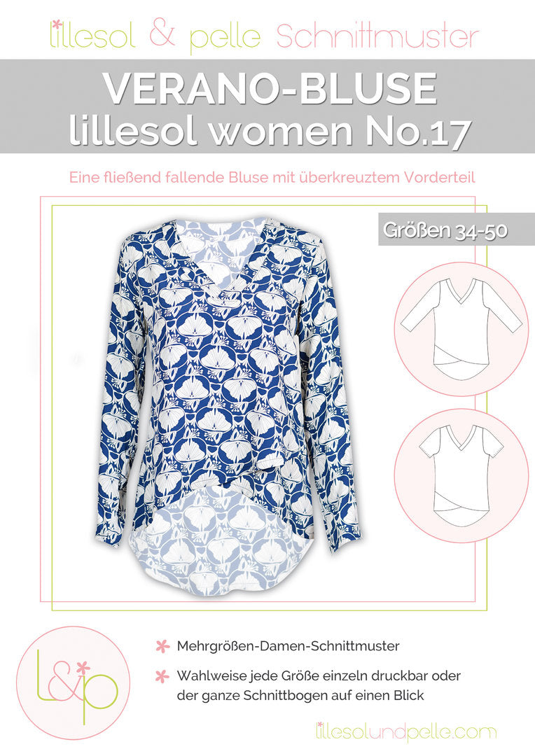 lillesol ebook set stars No.13 und women No.17 *mit Video-Nähanleitung*