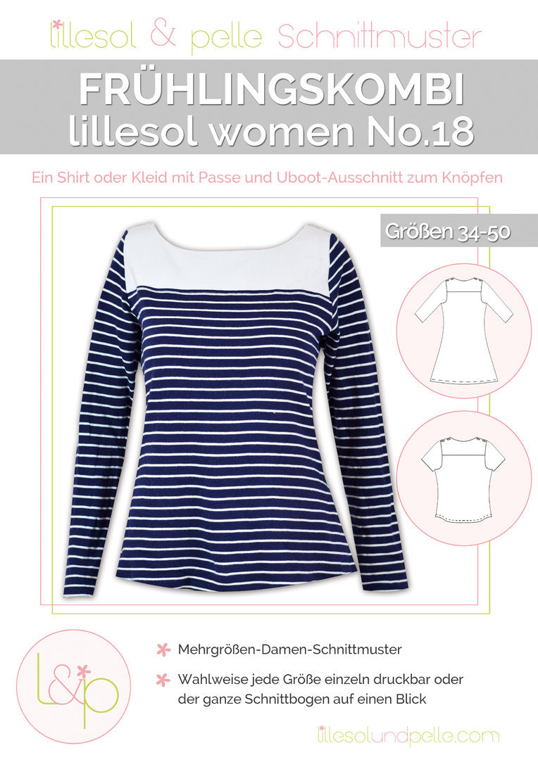 lillesol ebook set basics No.47 und women No.18 *mit Video-Nähanleitung*