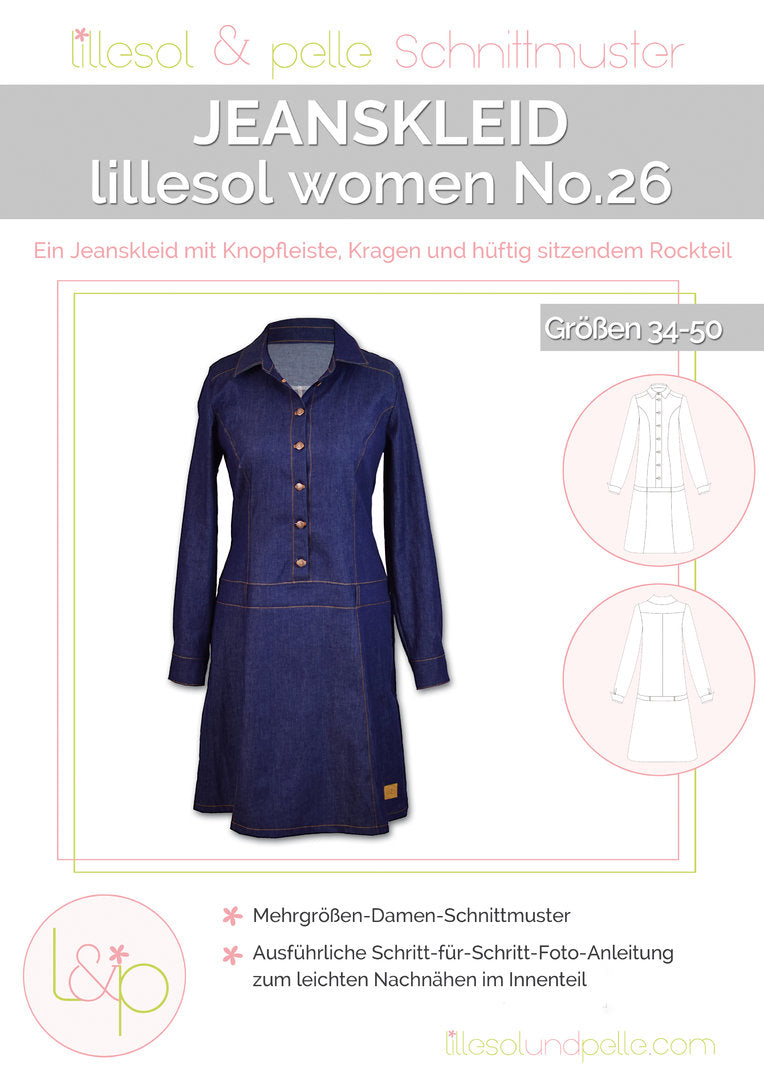 lillesol ebook set stars No. 15 und women No.26 *mit Video-Nähanleitung*