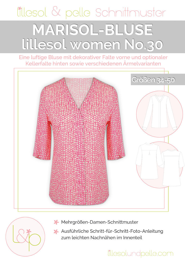 lillesol ebook set basics No.55 und women No.30 * mit Video-Nähanleitung *