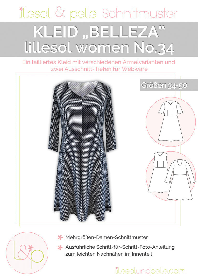 lillesol ebook set basics No.59 und women No.34 * mit Video-Nähanleitung *