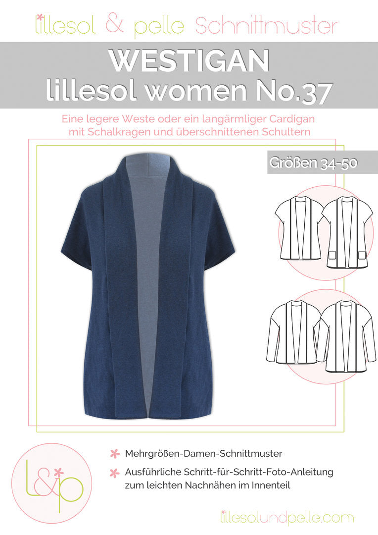lillesol ebook set basics No.63 und women No.37 * mit Video-Nähanleitung *