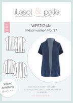 Jacquard Jersey "Emily" Swafing - Leo peppercorn/naturweiß