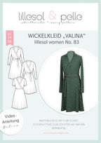 Ebook / Schnittmuster lillesol women No.83 Wickelkleid "Valina" *mit Video Nähanleitung*