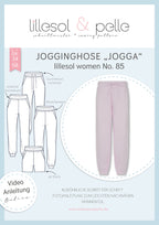 French Terry brusehd "Apples" - braun