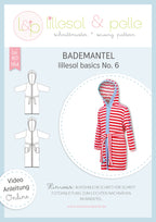 Papierschnittmuster lillesol basics No.6 Bademantel * mit Video-Nähanleitung * ✂✂✂