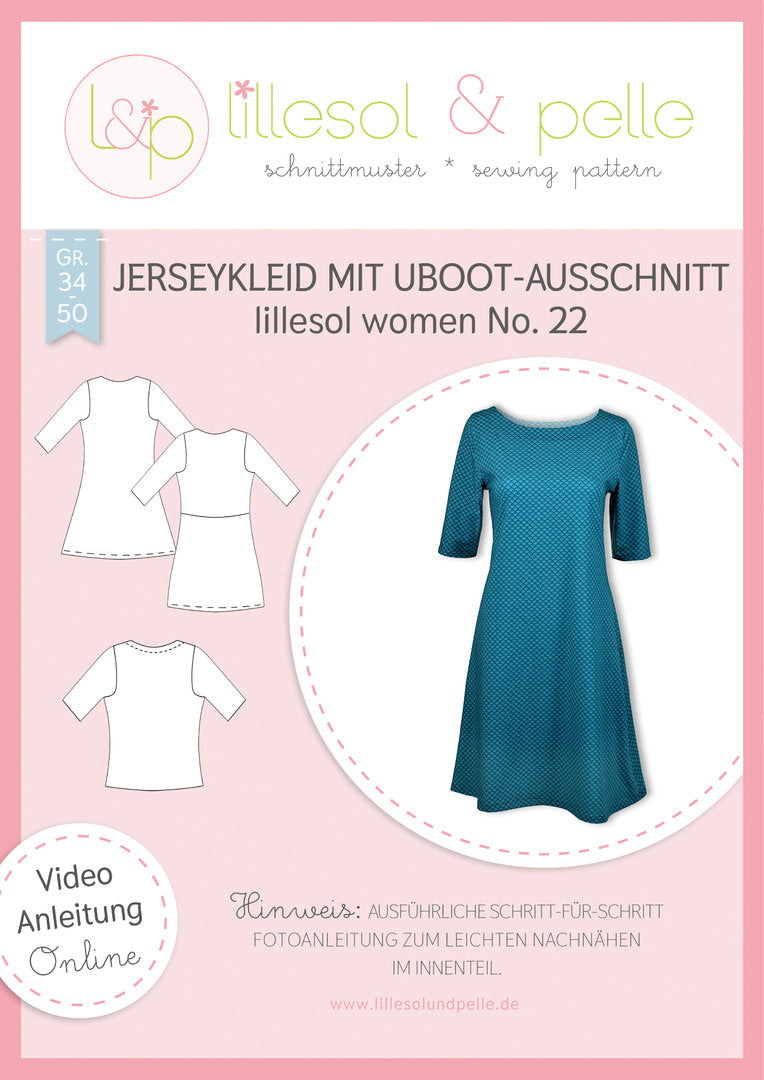 Designbeispiel: lillesol ebook triple Get dressed: 3 Ebooks & 3 Goodies