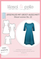 Jersey "Bella" von Swafing - mini Ringel altrosa/weiß