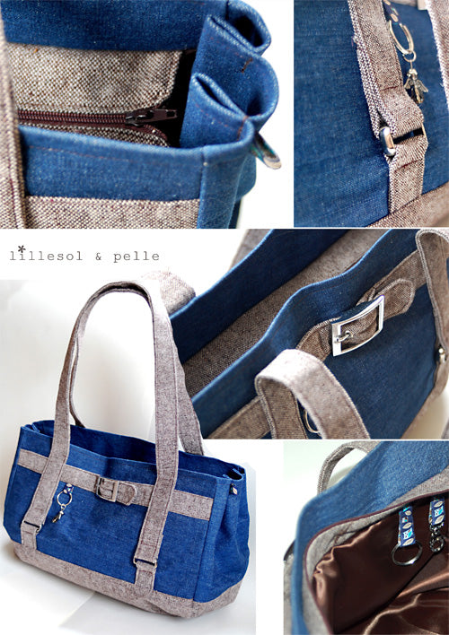 Ebook / Schnittmuster Shoppingtasche Lillesol
