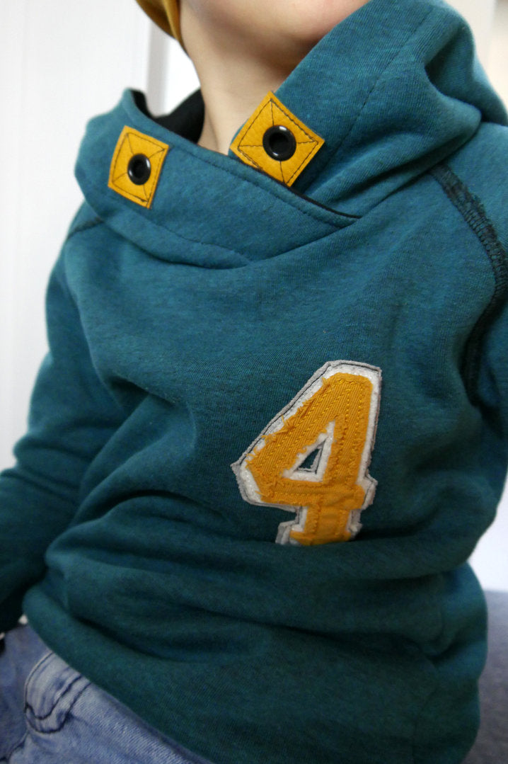 Designbeispiel: lillesol basics No.65 Raglan-Hoodie