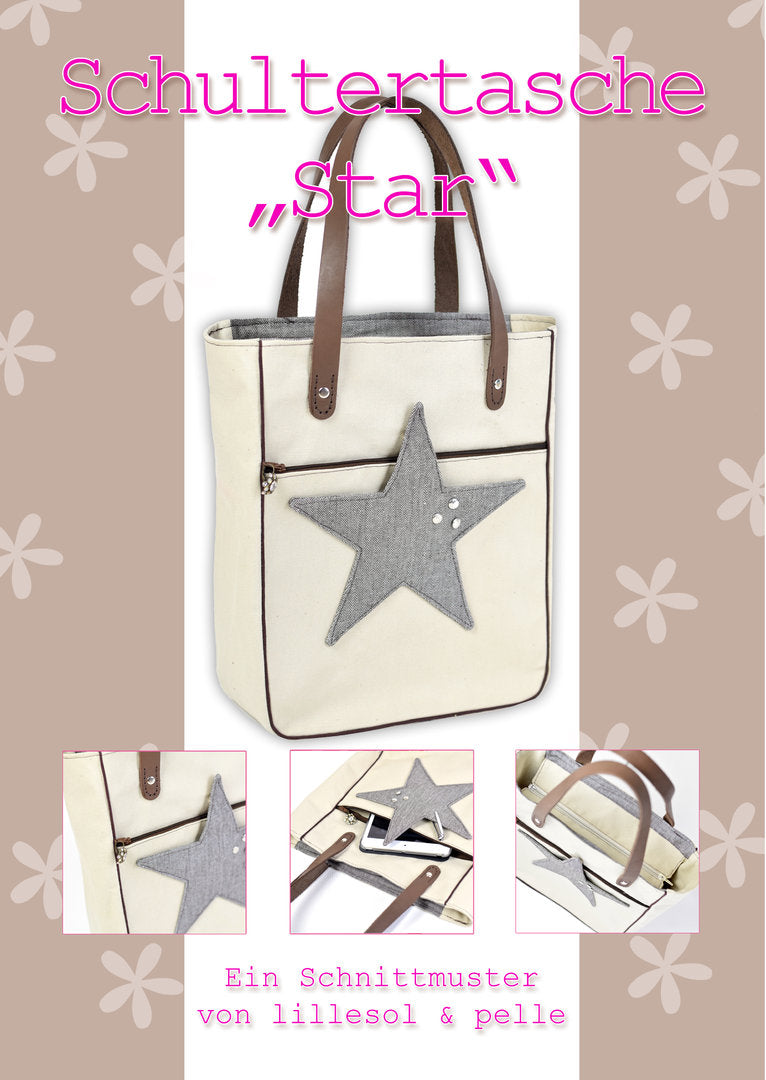 Papier-Schnittmuster Star Anleitung
