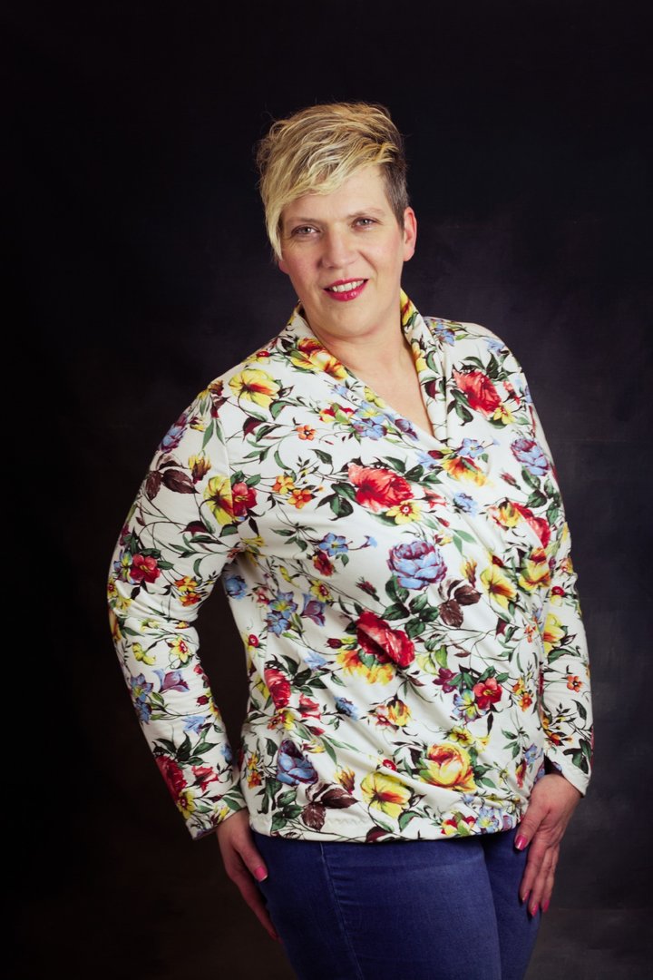 Designbeispiel: lillesol women No.41 Wickelshirt