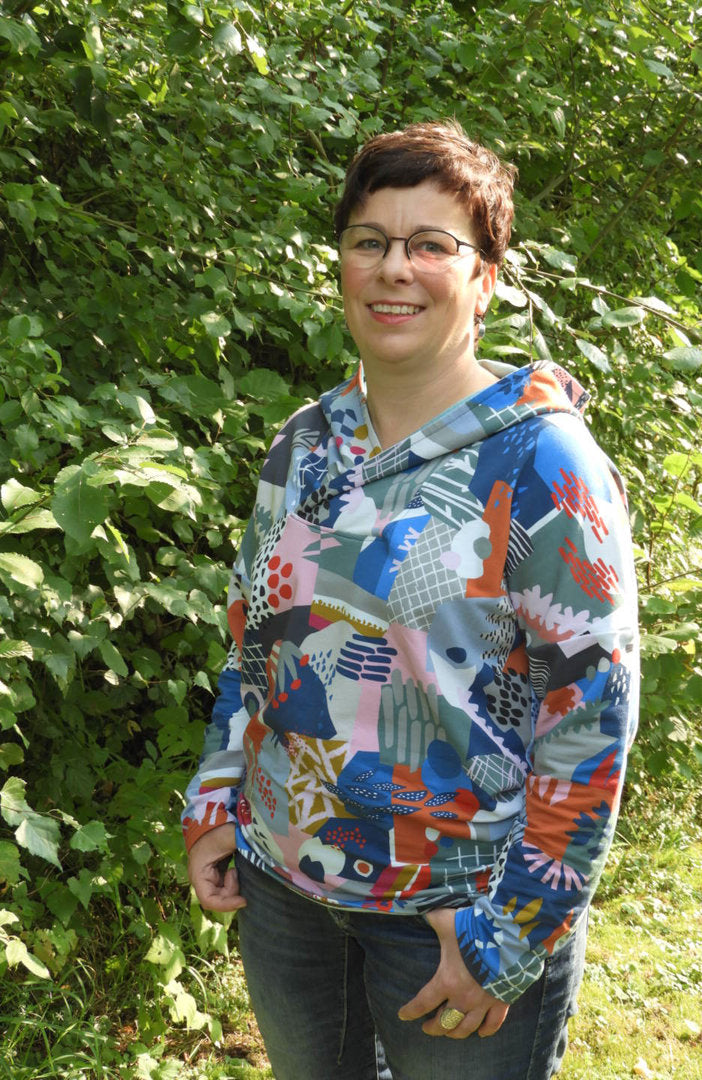 Designbeispiel: lillesol women No.58 Oversize-Hoodie
