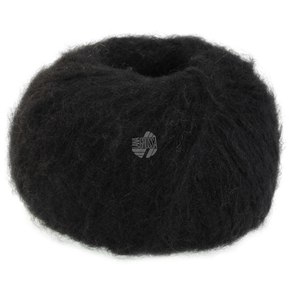 Alpaca Air II – Lana Grossa – schwarz / 12