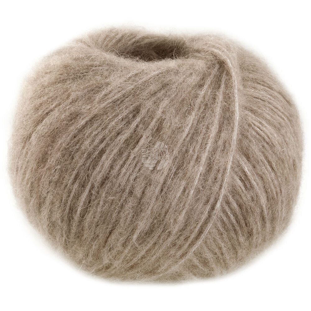 Alpaca Air II – Lana Grossa – graubeige / 26