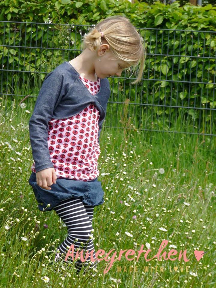 Ebook / Schnittmuster lillesol basics No.48 Knotenraglan Shirt & Tunika *mit Video-Nähanleitung*