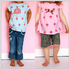 Ebook / Schnittmuster lillesol basics No.7 Sommershirt *mit Video-Nähanleitung*