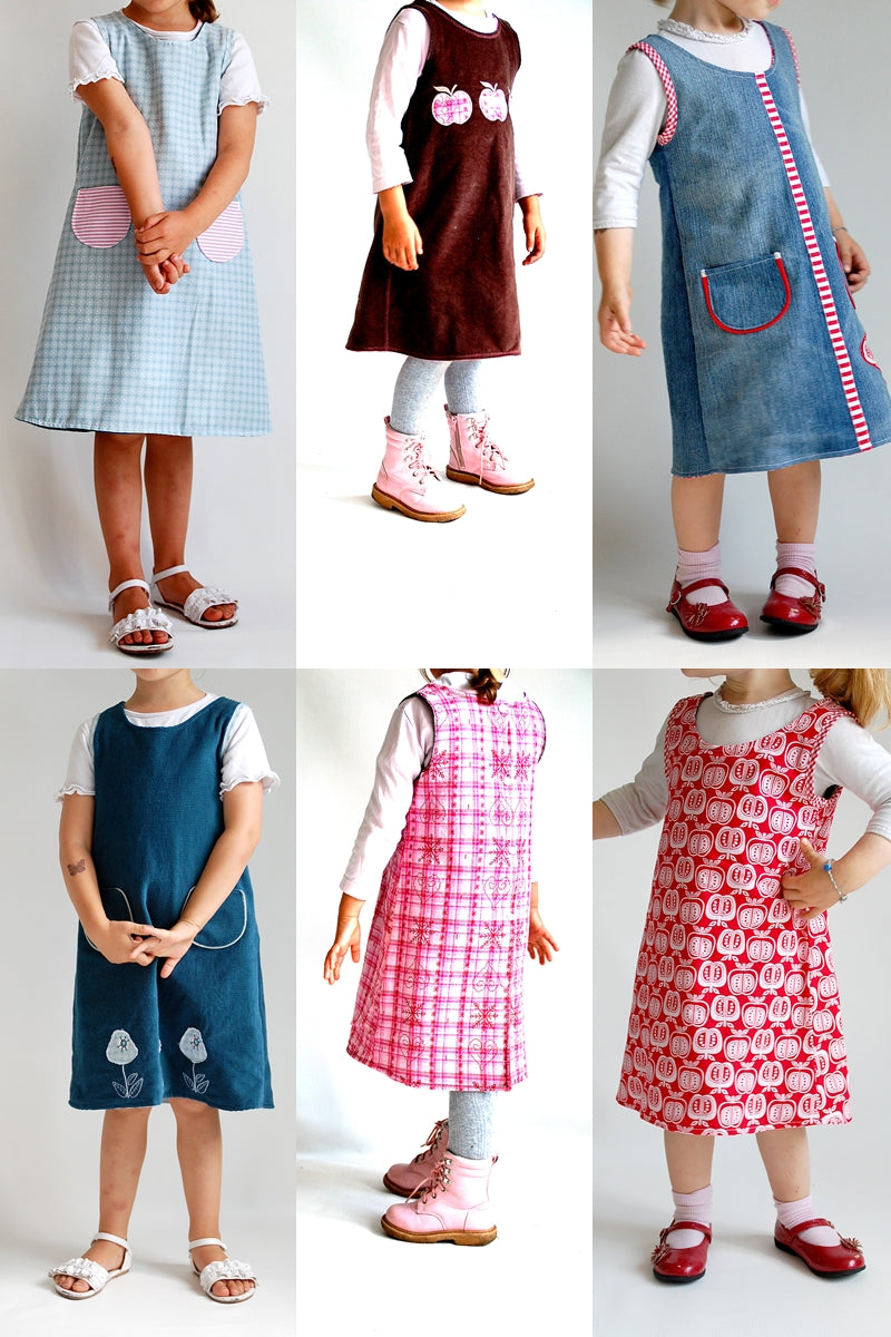 Ebook / Schnittmuster lillesol basic No.9 Wendekleid