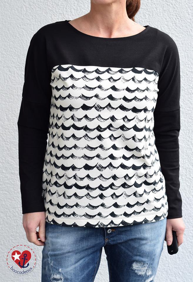 Ebook / Schnittmuster lillesol women No.28 Frühlingsshirt *mit Video-Nähanleitung*