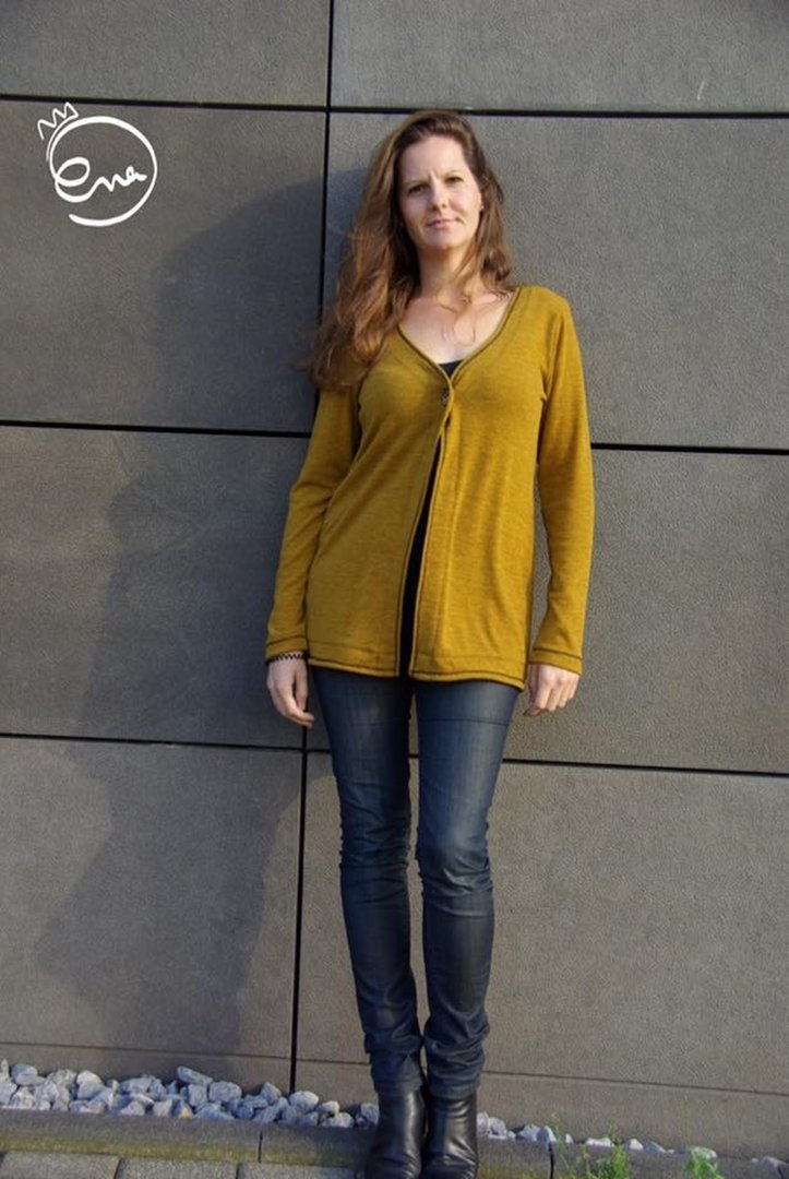 Papierschnittmuster lillesol women No.11 Cardigan *mit Video-Nähanleitung* ✂✂✂