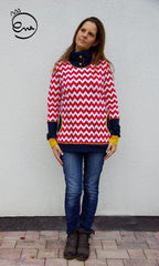 Ebook / Schnittmuster lillesol women No.13 Winterkombi Kleid & Shirt *mit Video-Nähanleitung*