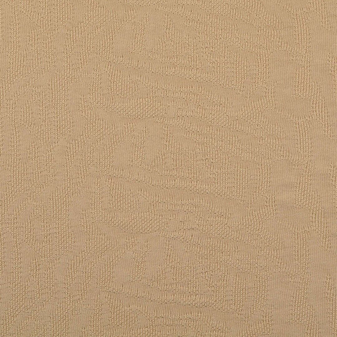 Baumwoll Strick "Struktur" - sand