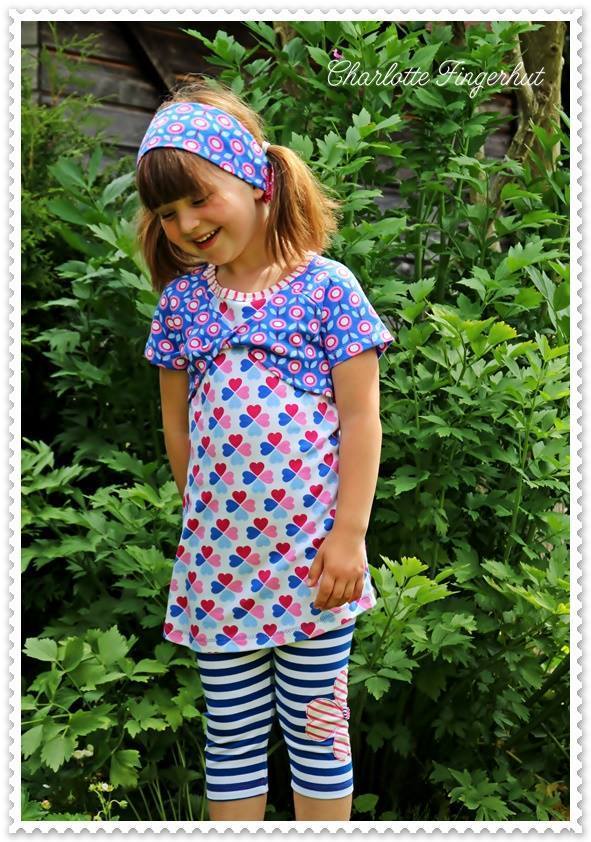 Ebook / Schnittmuster lillesol basics No.48 Knotenraglan Shirt & Tunika *mit Video-Nähanleitung*