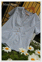 Ebook / Schnittmuster lillesol stars No.14 Evita-Bluse *mit Video-Nähanleitung*