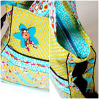 Ebook / Schnittmuster Schultertasche Chevron