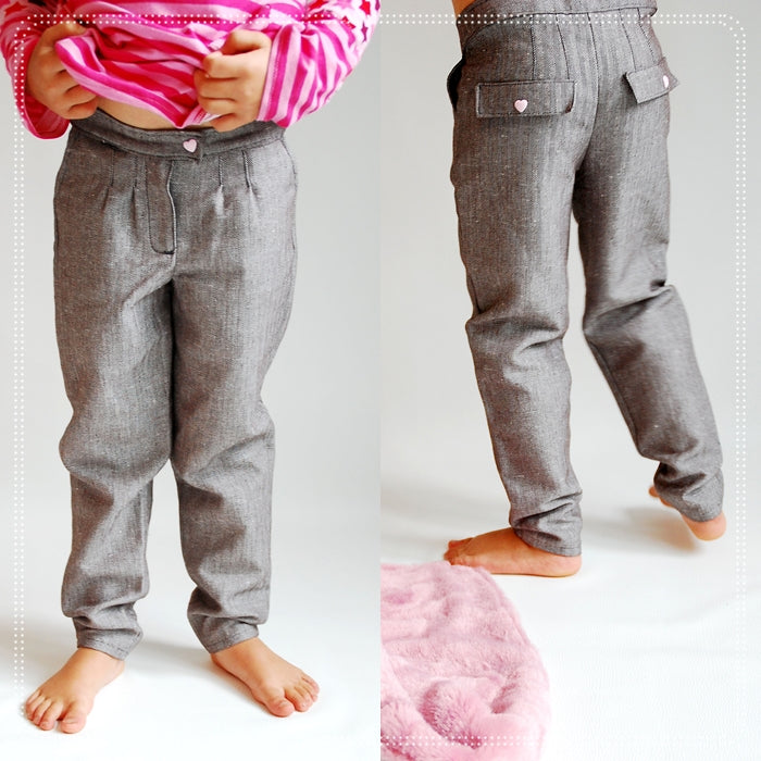 Ebook / Schnittmuster lillesol stars No.4 Chinos