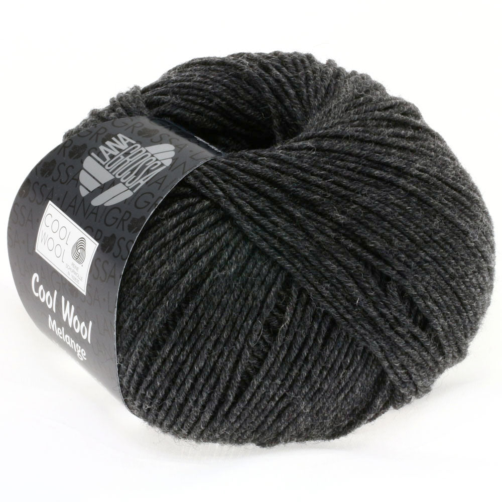 Cool Wool – Lana Grossa – anthrazit meliert / 444