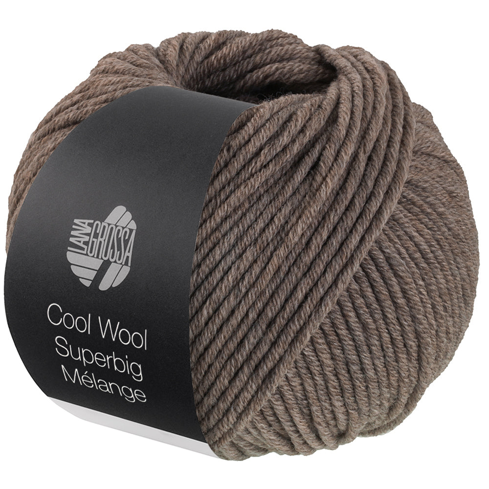 Cool Wool Superbig – Lana Grossa – taupe meliert / 213