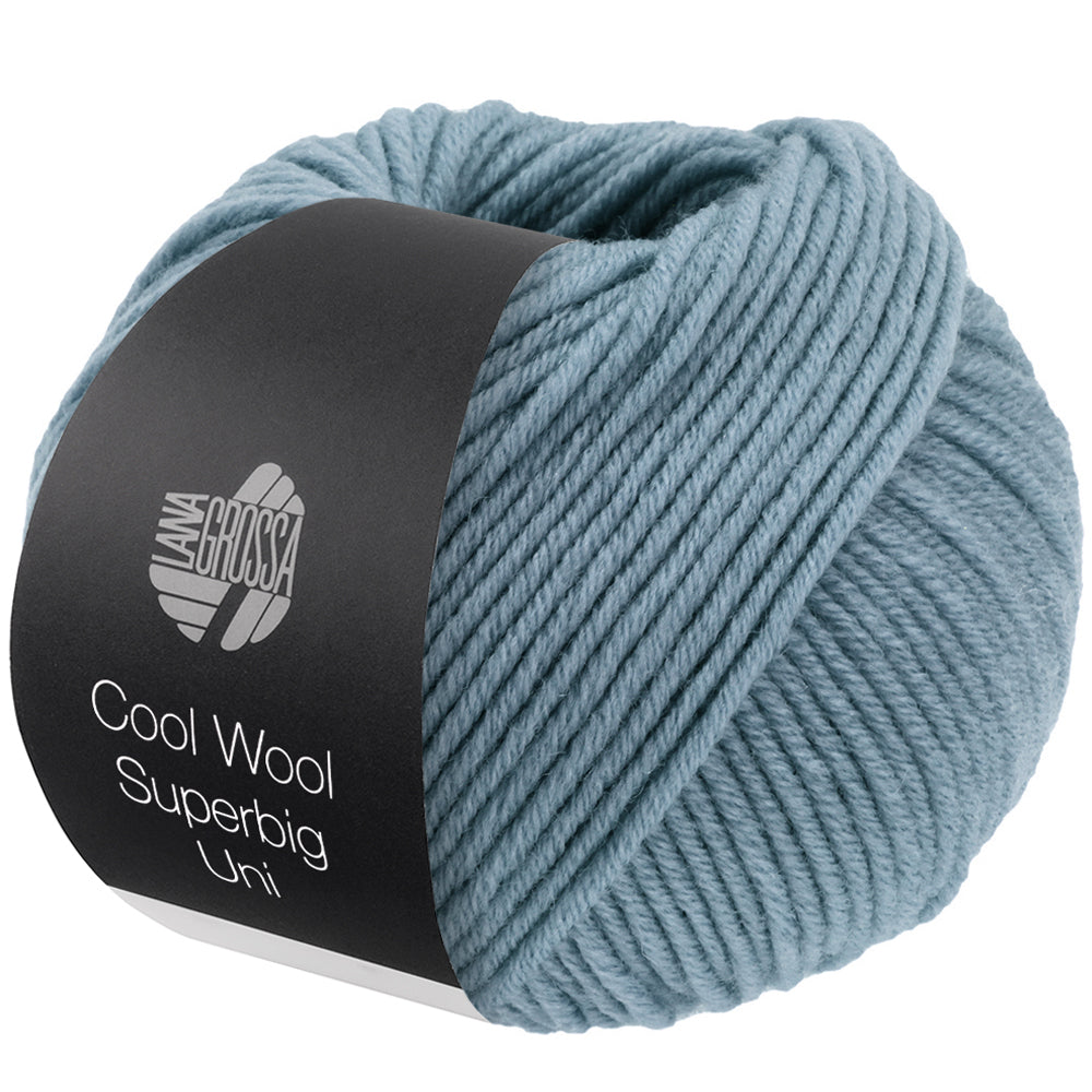 Cool Wool Superbig – Lana Grossa – graublau / 019