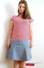 Papierschnittmuster lillesol women No.9 Zwei-Lagen-Rock OHNE PAPPVERPACKUNG