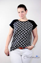 Ebook / Schnittmuster lillesol women No.19 Raglan-Kleid & Shirt * mit Video-Nähanleitung *