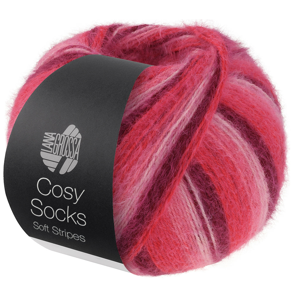 Cosy Socks "Soft Stripes" – Lana Grossa